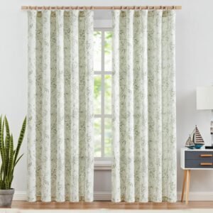 jinchan Floral Curtains